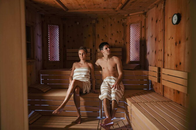 Sauna P&auml;rchen komprimiert